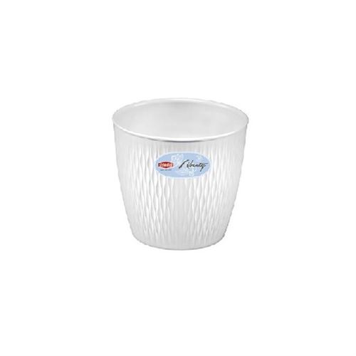 VASO LIBERTY BRANCO Ø20X19 CM