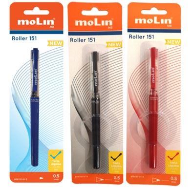 BTR151-01-9 MOLIN BLISTER 1 CANETA ESFEROGRAFICA