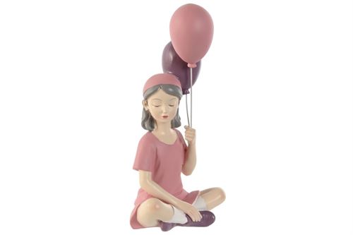 FD-209617 FIGURA RESINA 10,5X7,5X22 ROSA