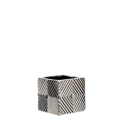 28666 CERÂMICA DECORATIVA - VASO C 10,00 L 10,00 A 10,00