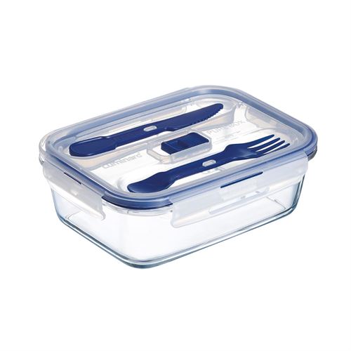 9300157 CAIXA VIDRO HERMETICO 122CL LUNCH BOX PURE ACTIVE LUMINARC