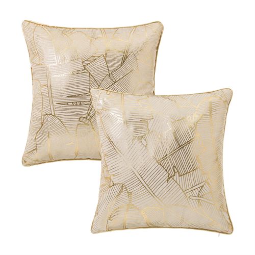 135701 ALMOFADA 2/M TROP-GOLD II POLIESTER 45 X 45 CM