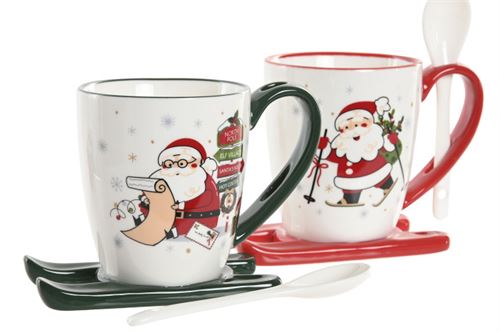 NV-220890 CANECA PORCELANA 13X7,5X13 220ML TREN 2 MOD.