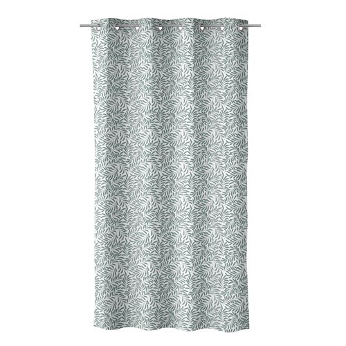 803685 CORTINADO LONITA IMPRESSO SERBAL IV VERDE 140X260CM