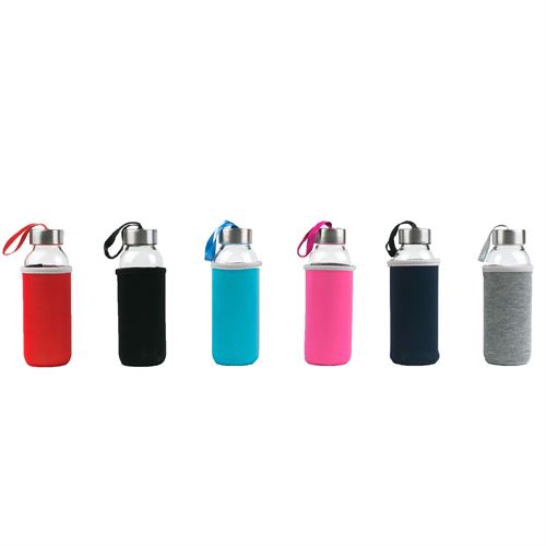22297 GARRAFA VIDRO NEOPRENE