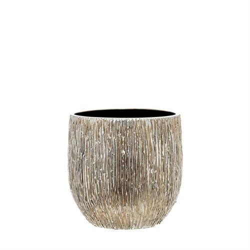 29187 VASO 27 RELEVO RISCADO PRATA C 26,00 L 26,00 A 26,00