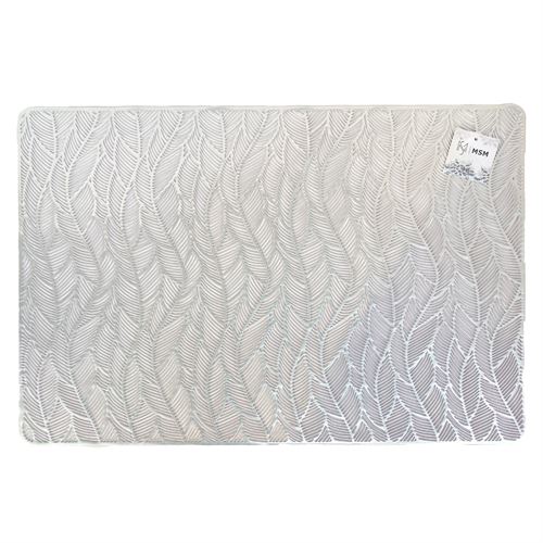 23918 INDIVIDUAIS NATAL PRATA PVC 30X45CM