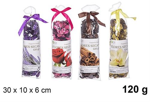 110557 POPURRI FLORES SECAS 180GR FRANGANCIAS SORTIDAS