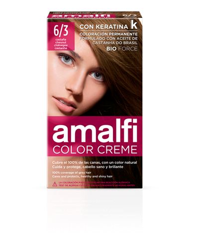 AMALFI COLOR CREME TINTA 6/3 CASTANHA