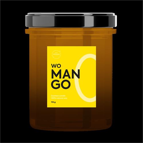 AROMA HOME MODERN FUITS CANDLE 230G MANGO