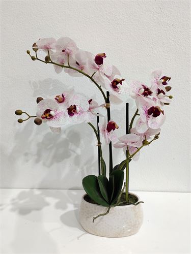 ORQUIDEA ARTIFICIAL DECORATIVA 55CM