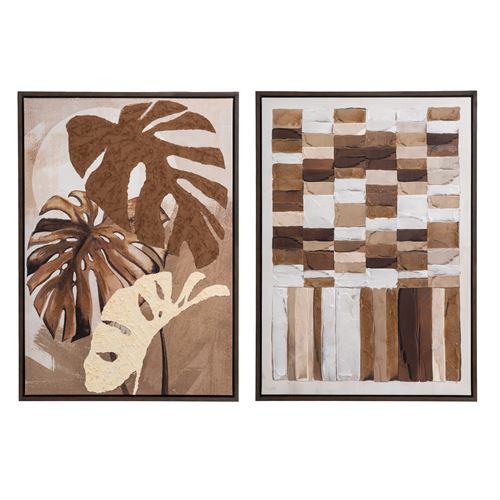 807300 QUADRO 2/M TELA-MDF-PS 50 X 3,50 X 70 CM