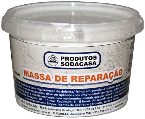 MASSA DE REPARAÇÃO BALDE 500GR