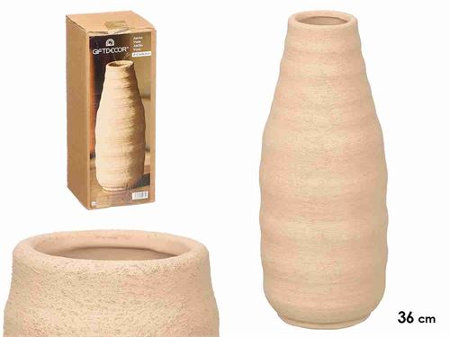 14065 JARRA TERRACOTA 13,3X36,2CM