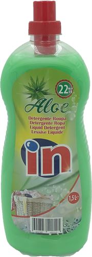 DETERGENTE ROUPA ALOE 1.5LT 22D