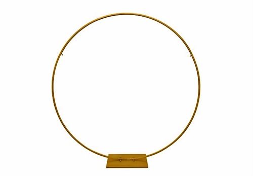 09.0027255 ARCO C/BASE DOURADO 160CM