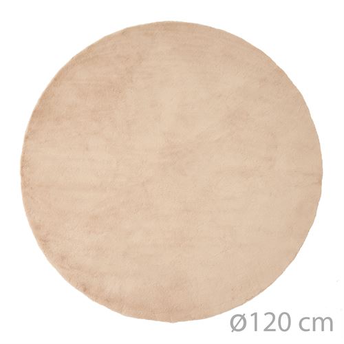 801564 CARPETE SOFYLY POLIESTER BEIGE 120X120X1,5