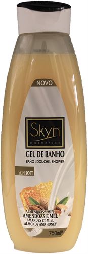 GEL BANHO AMENDOAS E MEL 750ML