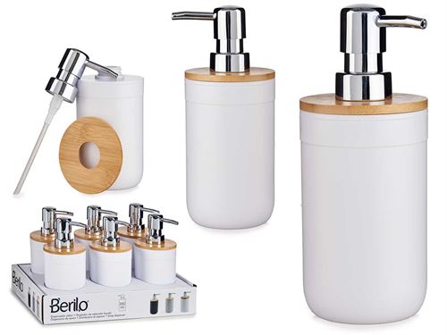 51711 DOSEADOR BRANCO COM BAMBU