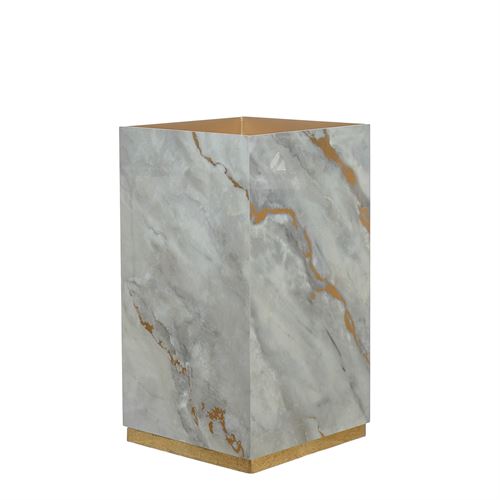 45336 VASO FIBRA P1027 BASE OURO 64CM