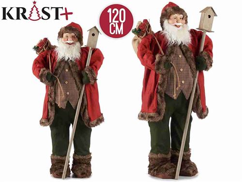 77227 PAI NATAL VERMELHO 120CM