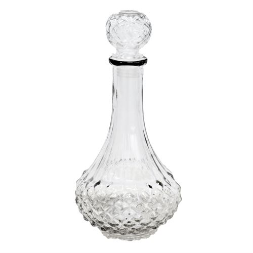20541 GARRAFA VIDRO 800ML 14 X 14 X 27 CM