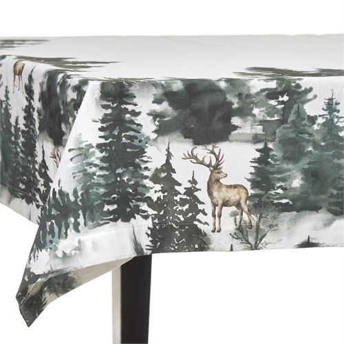 91138 TOALHA NATAL ALCE 150X250CM 100%ALG