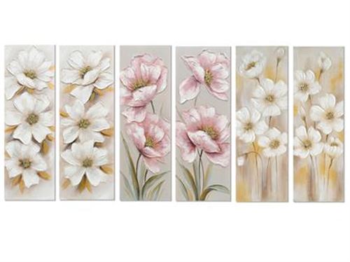 556567 TELA 100% PINTADA À MÃO GALORT 40X120X3CM 6 SURT