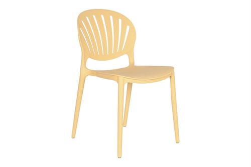 MB-208103 CADEIRA PP 44,5X55,5X81 AMARELO