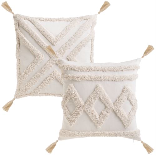 803875 ALMOFADA 45X45CM 80%POLIESTER 20%ALG