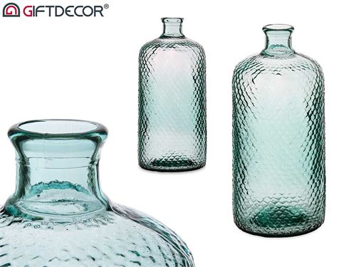 82745 GARRAFA DECORATIVA VDR PRIMAVERA 19 x 19 x 42 cm.