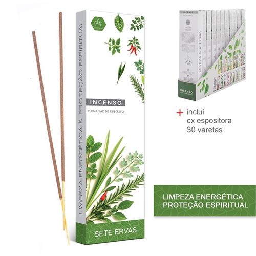 5602012791850 INCENSO AROMARTE 7 ERVAS 50GR