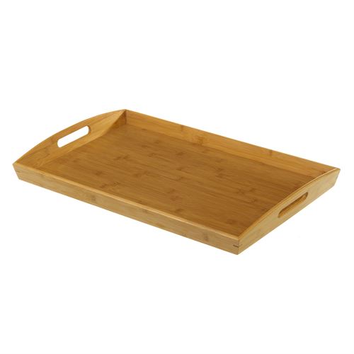 BANDEJA RECTANGULAR BAMBU 58X38X6CM