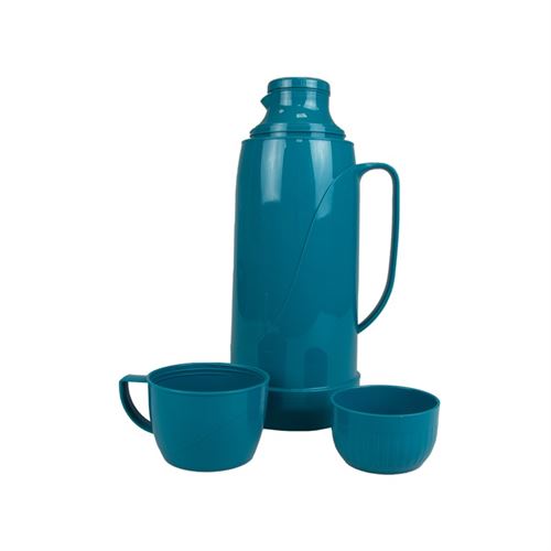 BOUTIS090 TERMO ISO VERDE PAVO REAL 1,8 L   2 TAZAS