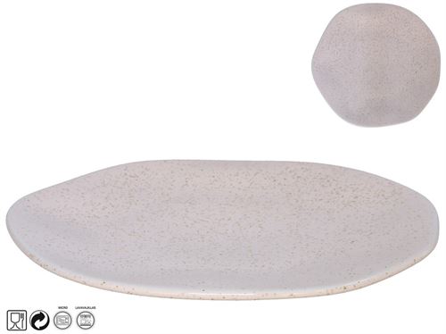 83589 PRATO RASO GRES ROSA 27,5CM