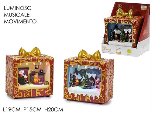 460206 CENARIO NATAL MOV,LUZ MUSICA