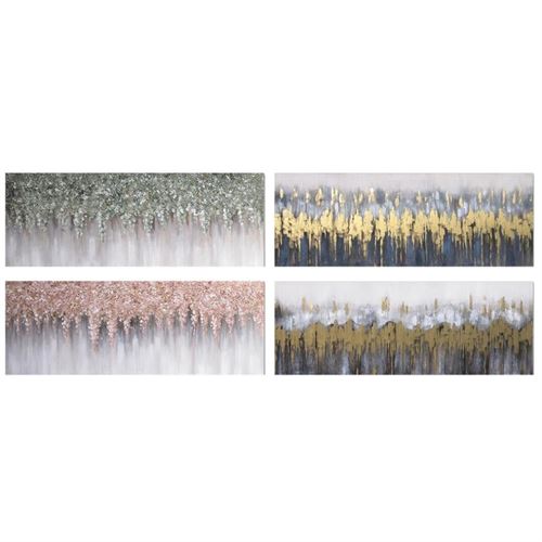 89284 QUADRO ERNEST 50X150X3CM 4 SORT.