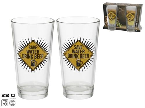 979103 COPO CERVEJA X2 GARDEN 38CL SAVE WATER