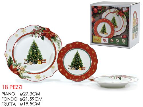 524356 SERVIÇO DE MESA NATAL