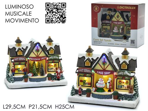 CASA NATAL COM LUZ SOM E MOVIMENTO