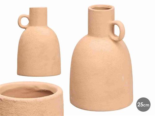14624 JARRA 25CM CASTANHA