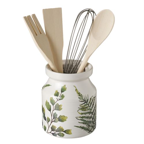 802394 PORTA UTENCÍLIOS PLANT STONEWARE 11X11X13