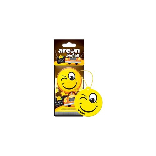 AREON SMILE VANILLA BLACK ASD22