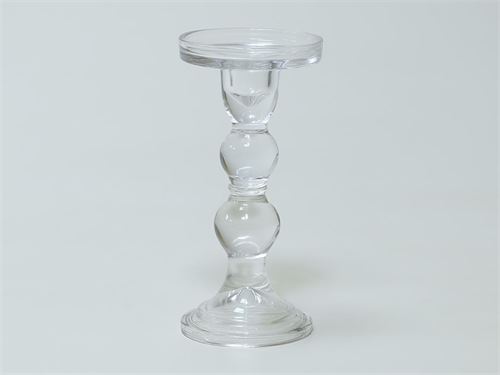 78826 CASTIÇAL VIDRO BOLA L 18CM