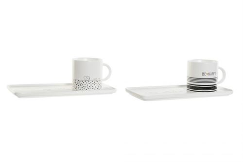 PC-188225 CANECA SET 2 NEW BONE 23X11X1 350ML, 7X7 2 MOD