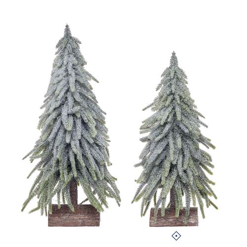 90286 ARVORE NATAL BASE MADEIRA 35CM