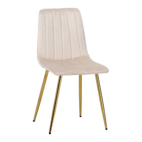 137231682 CADEIRA DE MESA BEGE 43X43X86CM