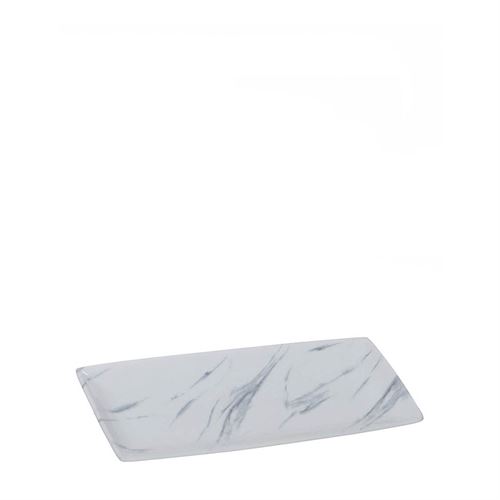 23747 Travessa Porcelana RTG PQ - Mármore C 27,50 L 11,00 A 1,5