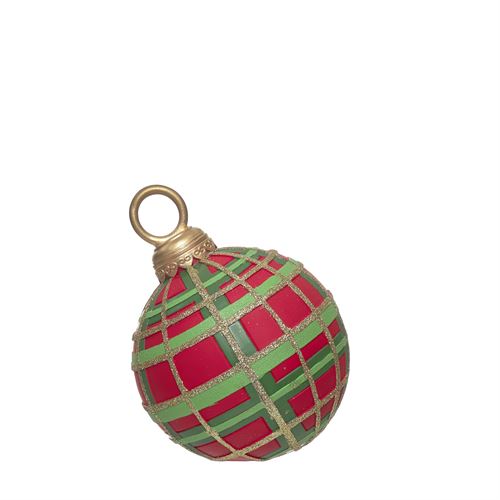90111 BOLA DECORATIVA POLIRESINA  C 25,50 L 25,00 A 30,50