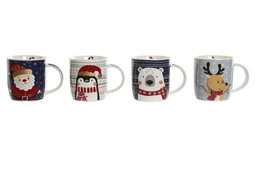 NV-207029 CANECA CERAMICA NATAL 360ML 12X8,5X9 4MOD